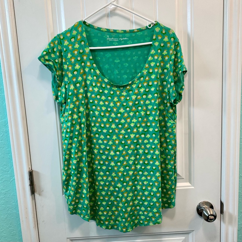 Apple green Gudrun Sjoden Lyocell tee M